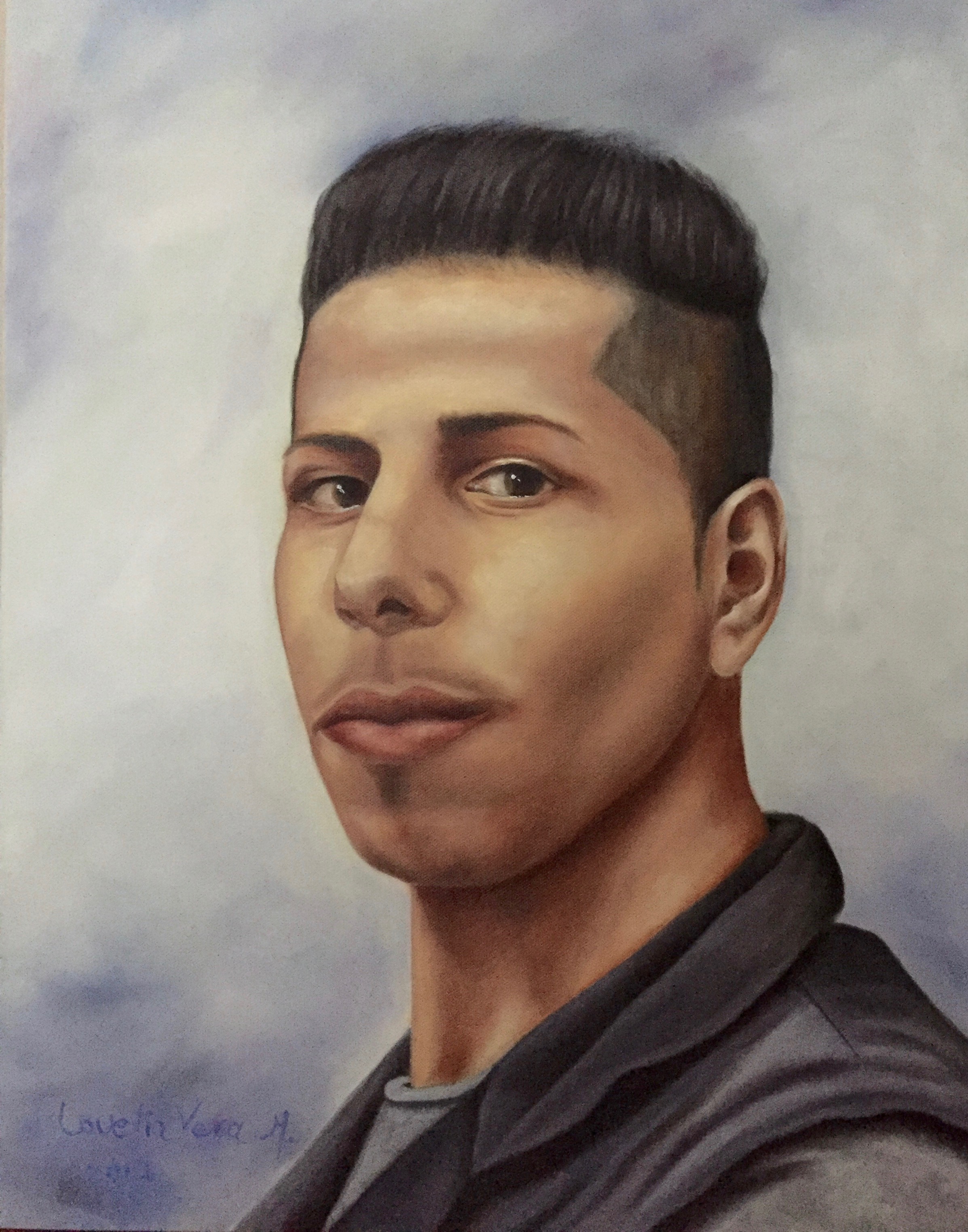 Maddy. Oil on canvas. Private collection
